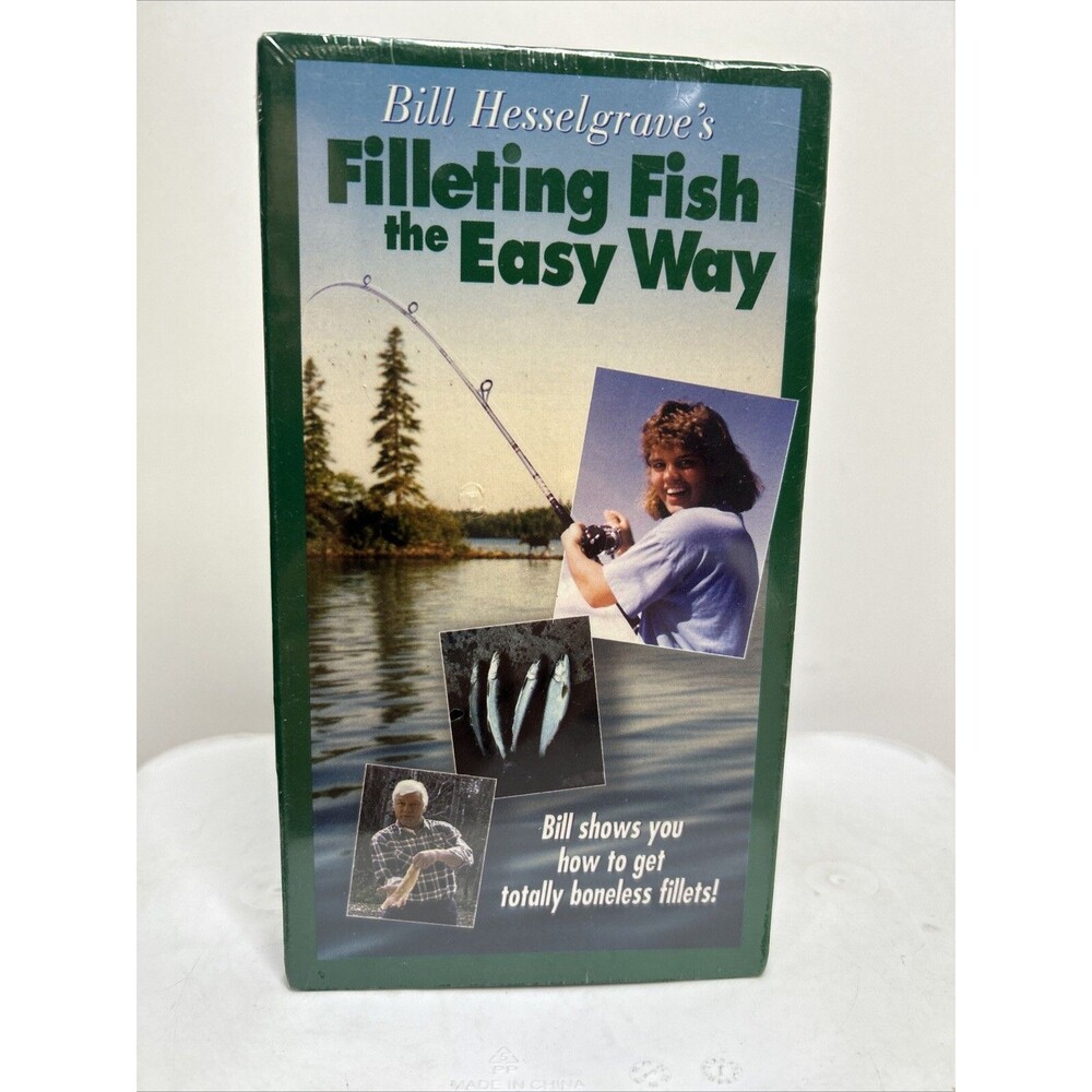 Bill Hesselgraves Filleting Fish The Easy Way VHS‎